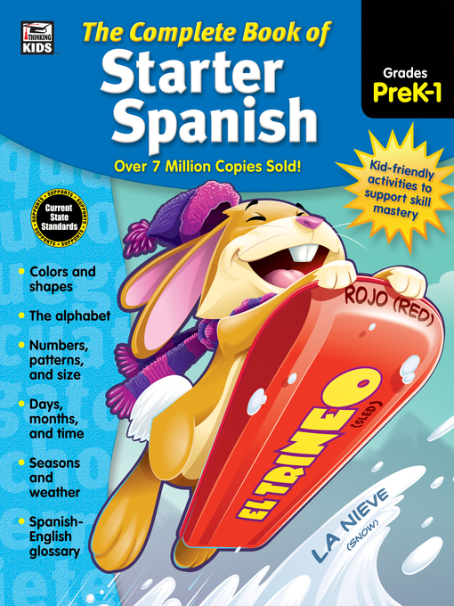 Cover image for The Complete Book of Starter Spanish, Grades Preschool-1